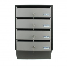 rottner-briefkastenanlage-depot-4-silber-schwarz-T06209_0